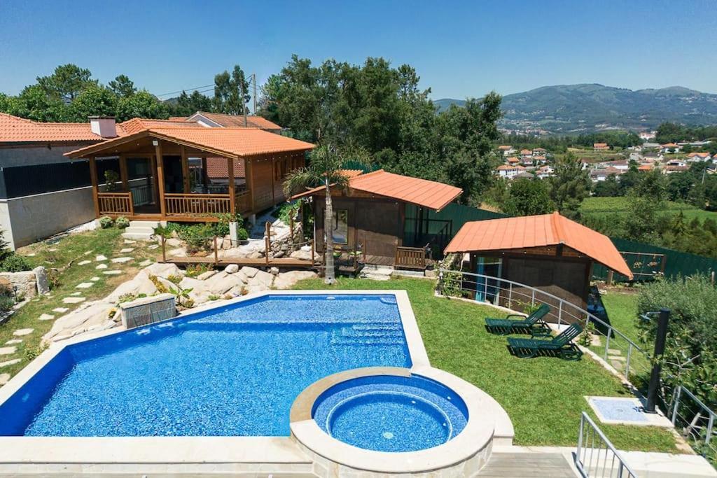 Fernandes Guest House Blue Bungalow Ponte de Lima Exteriör bild
